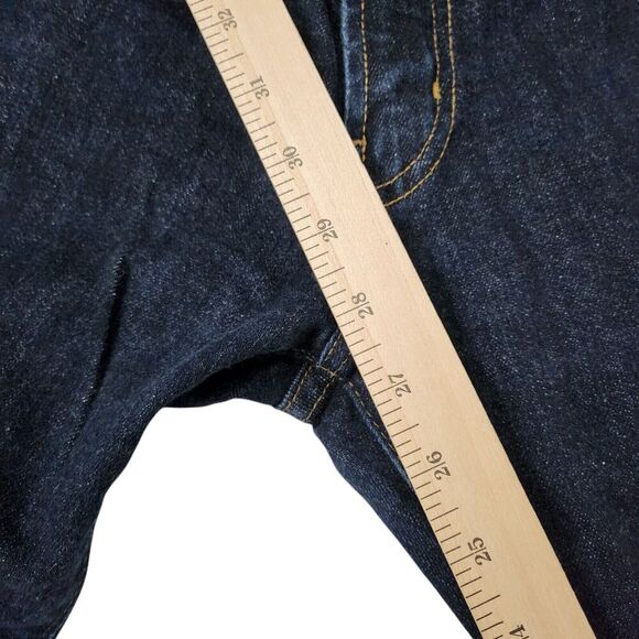 AG‎ Adriano Goldschmied Jeans Mens 31 Blue Tellis Modern Slim Raw Hem Dark Wash - Picture 11 of 11